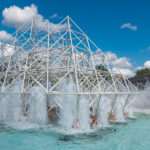 Brunnen beim Imagination - Pavilion im EPCOT Center