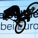Mountainbike - Jump beim Bike & Style 2018 im Munich Airpot Center
