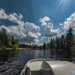 Im Tretboot auf dem Arbersee