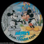 ein alter Pin aus Disney World zum 60. Geburtstag von Mickey Mouse