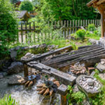 die Marmorkugelmühle Untersberg bei Marktschellenberg im Berchtesgadenerr Land