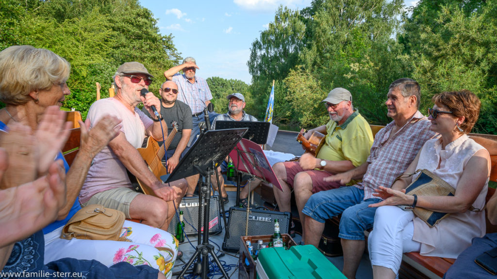 Musikplättenfahrt auf der Vils in Amberg mit Straight2H