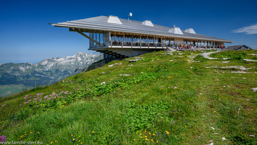 Bergstation der Chäserrugg - Seilbahn