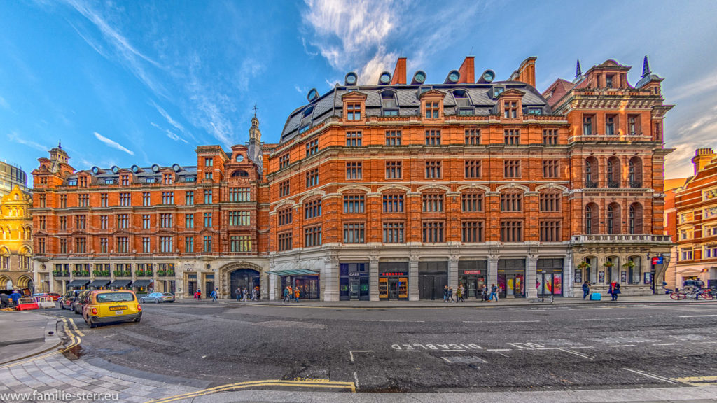 Fassade des Andaz Hotels Liverpool Street