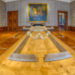 Modell der geplanten Schlossanlage in Schleissheim