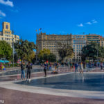 Placa Catalunya in Barcelona