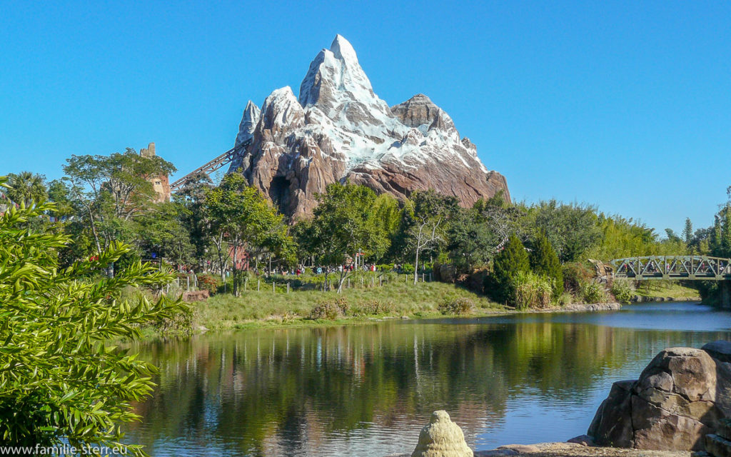 Blick auf Expedition Everset im Animal Kingdom im Jahr 2010