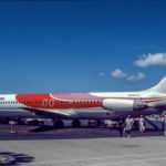 DC-9-51 Hawaiian Air N698HA am Flughafen in Honolulu beim Boarding