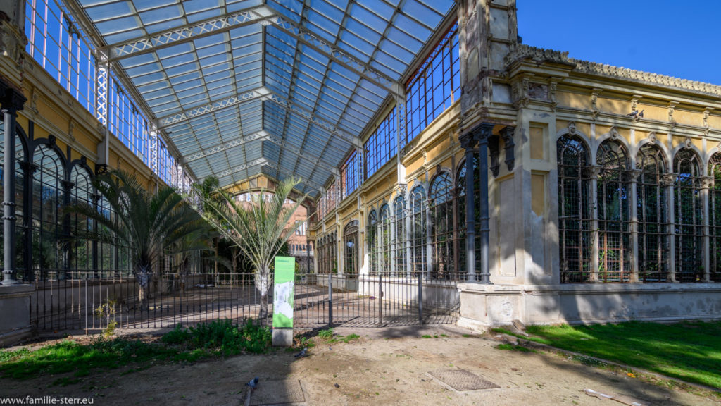 Hivernacle - Wintergarten im Parc Ciutadella in Barcelona