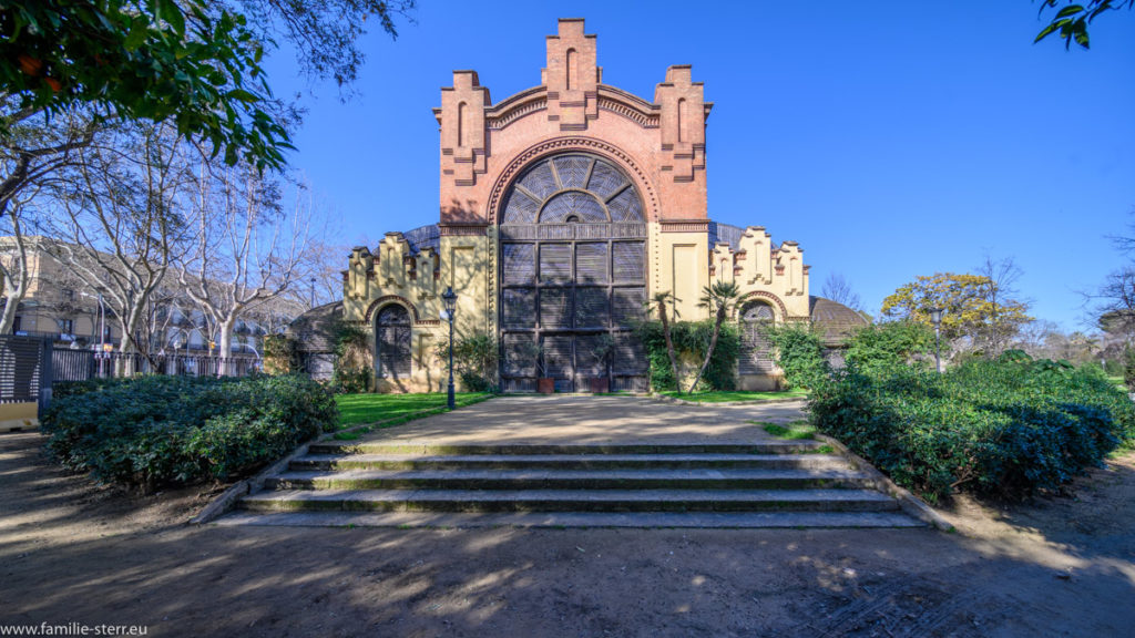 Umbracle - tropisches Gewächshaus im Parc Ciutadella