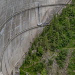 Inspektionsgänge am Neves - Staudamm in Südtirol
