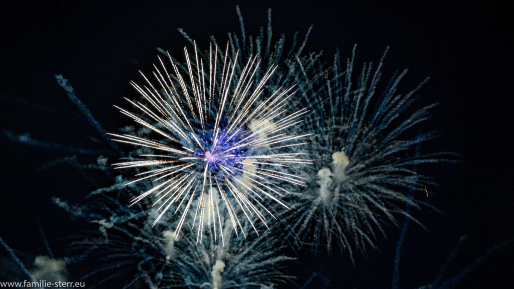 Feuerwerk im EPCOT - Center zum Jahreswechsel 2019 / 2020