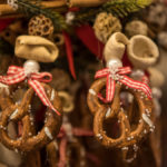 Weihnachtsdekoration auf dem Münchner Christkindlmarkt