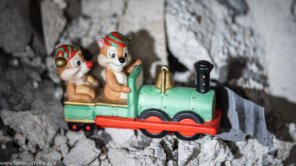 Chip'n Dale auf dem Schuttberg