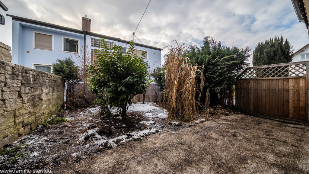 Garten ohne Terrasse