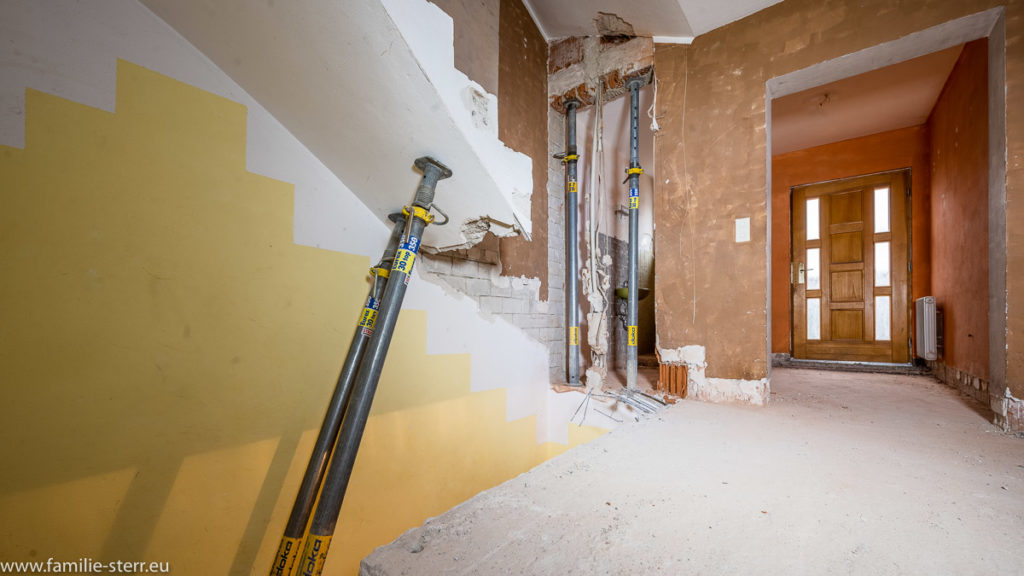 abgeschnittene Treppe