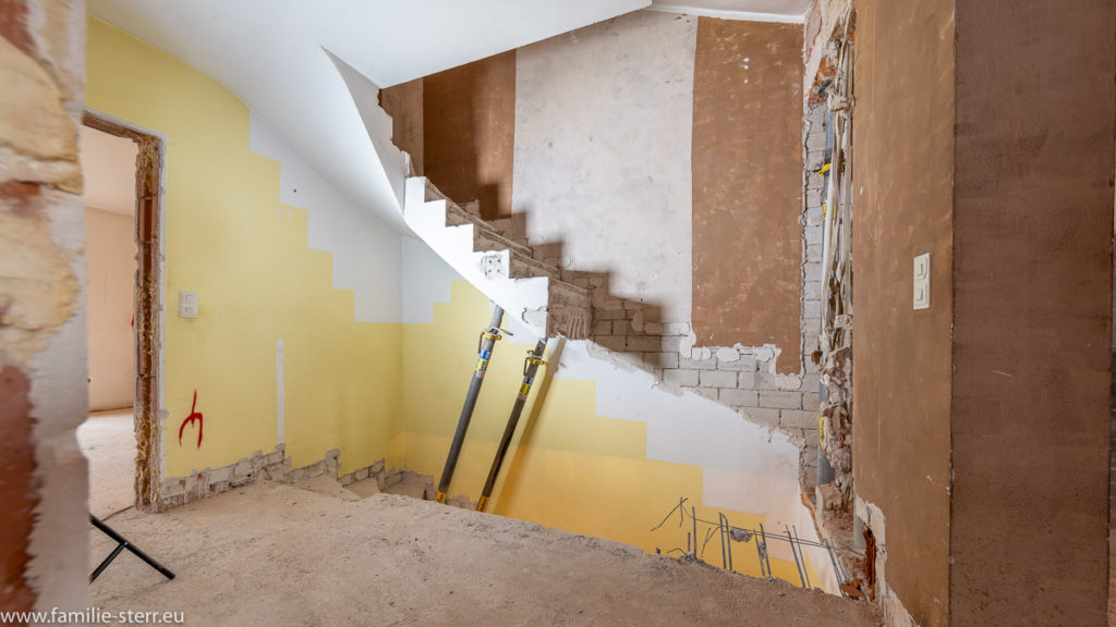 abgeschnittene Treppe