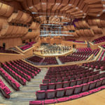 Überblick von oben über den Saal der Philharmonie am Gasteig in München