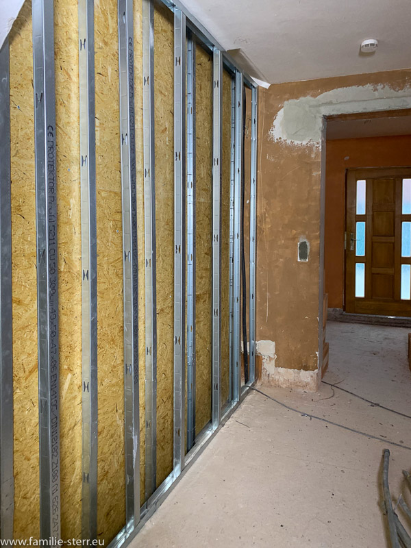 Wand im Treppenhaus