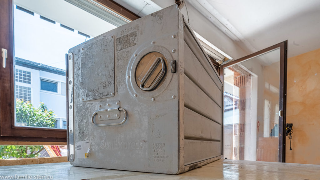 Alu - Flugzeug - Container