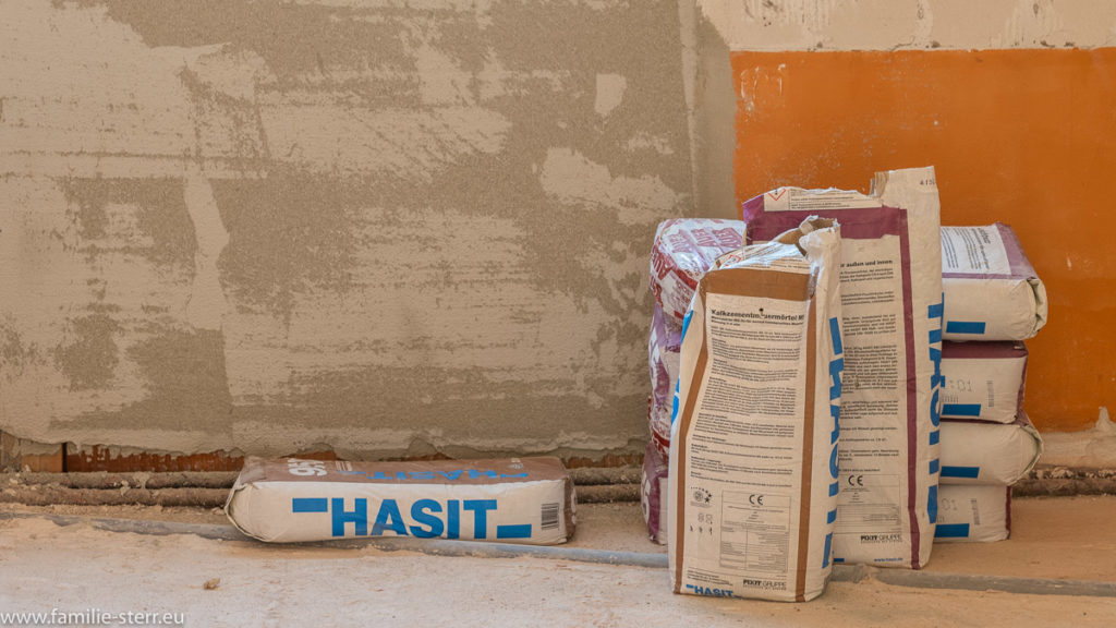 Materiallager in der Küche