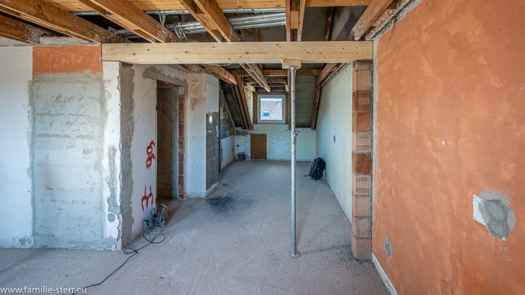 Dachgeschoss Rohbau