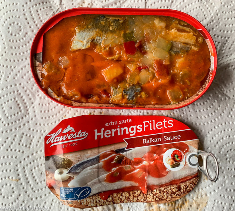 Heringsfiltes in Tomatensauce Familie Sterr Heringsfiltes in Tomatensauce Familie Sterr