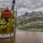 Mojito vor dem Bergpanorama auf der Rudolfshütte in den Hohen Tauern