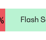 100% Rabatt im Flash-Sale - Angebot auf einer Webseite