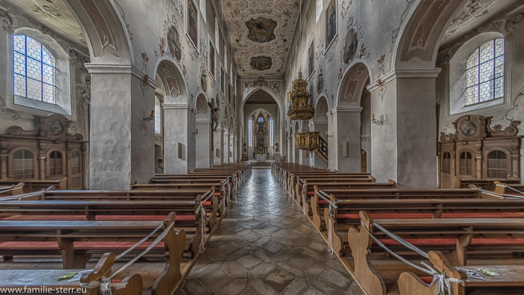 Langhaus der Klosterkirche Plankstetten