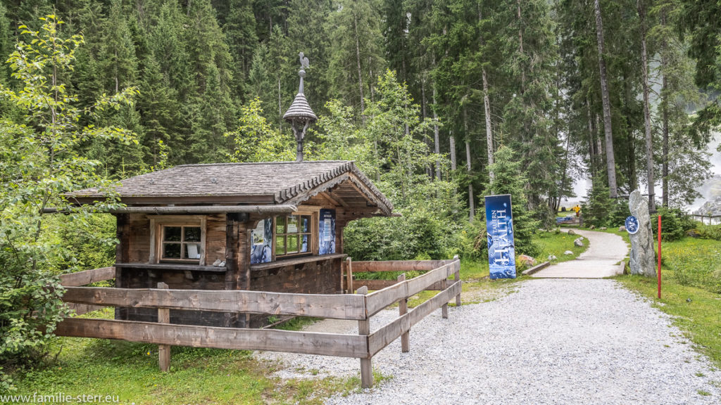 Hütte am Kraftplatz Unterer Krimmler Wasserfall