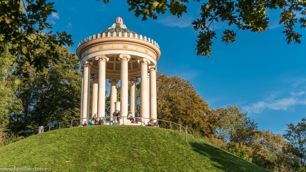 der Monotperos im Englischen Garten im Frühherbst