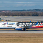 SunExpress Boeing 737-8AS TC-SPC in Eintracht Frankfurt Livery