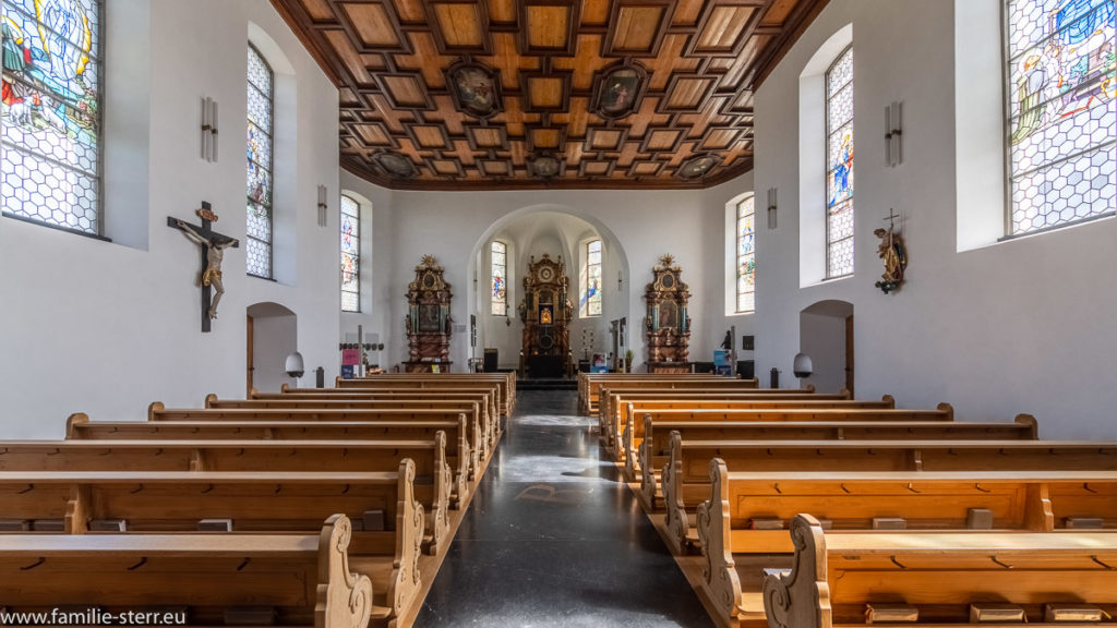 Innenraum der Basilika Maria Bildstein bei Dornbirn