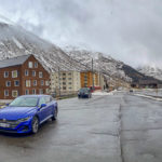 Verladestelle in Andermatt für den Autozug über den Oberalppass