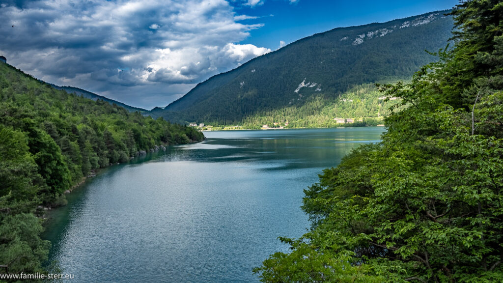 Ausblick über den Lago di Molveno