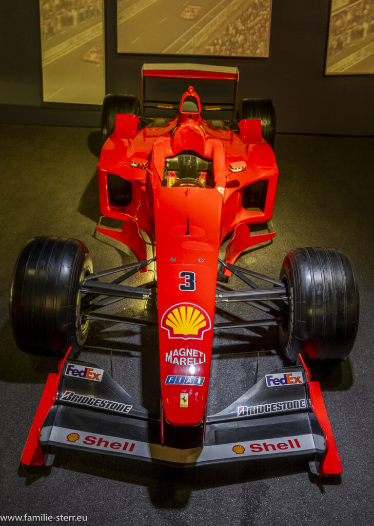 Formel - 1- Rennwagen von Ferrari
