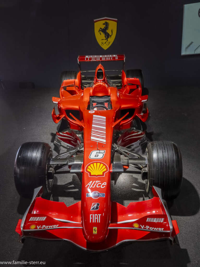 Formel - 1- Rennwagen von Ferrari