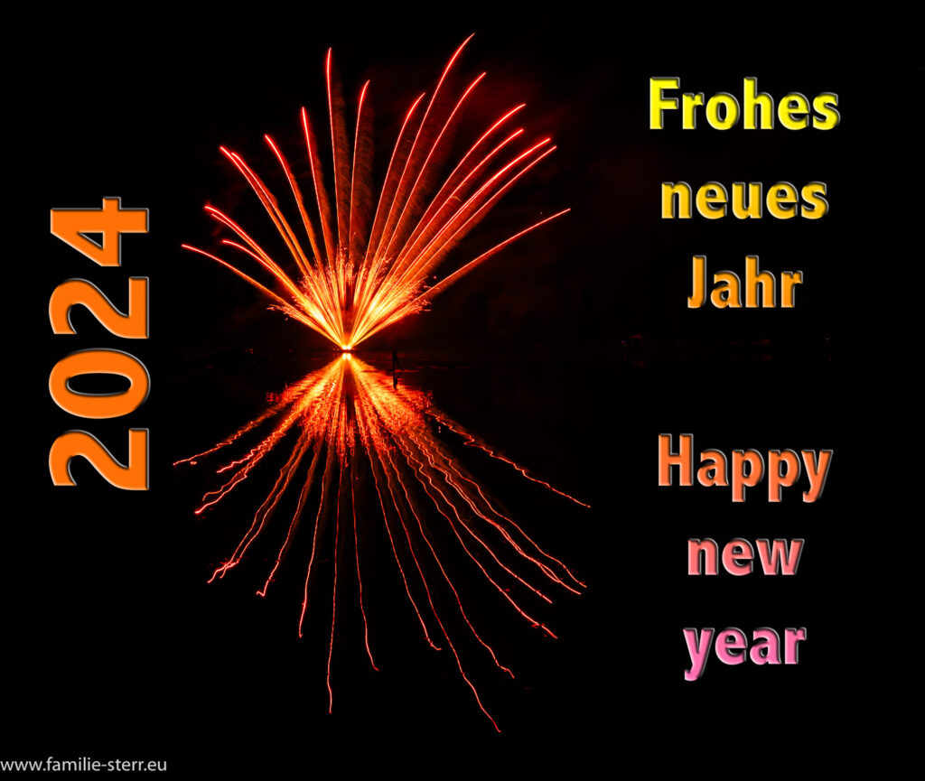 Frohes neues Jahr 2024