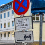 zeitlich beschränktes Halteverbot am Bahnhof Pasing